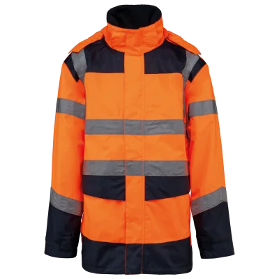 Parka de sécurité recyclée 4 en 1 unisexe
