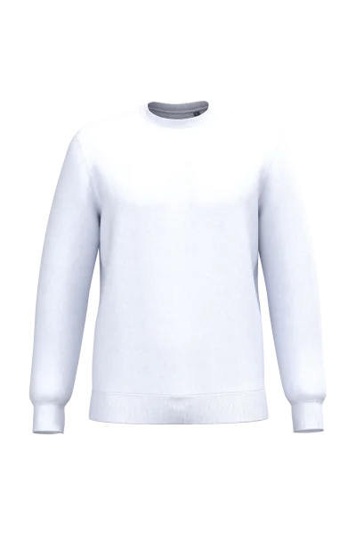 Sweat-shirt recyclé col rond unisexe
