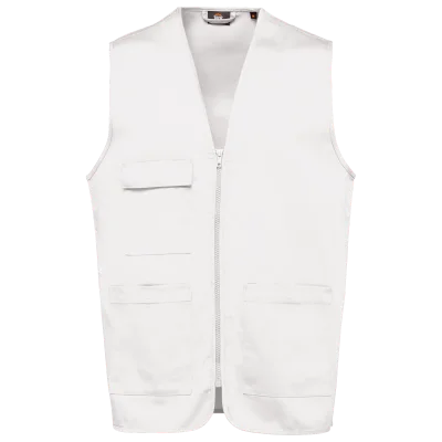 Gilet polycoton multipoches unisexe