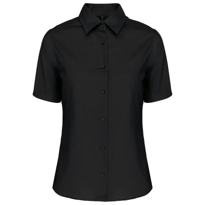 Chemise manches courtes sans repassage femme