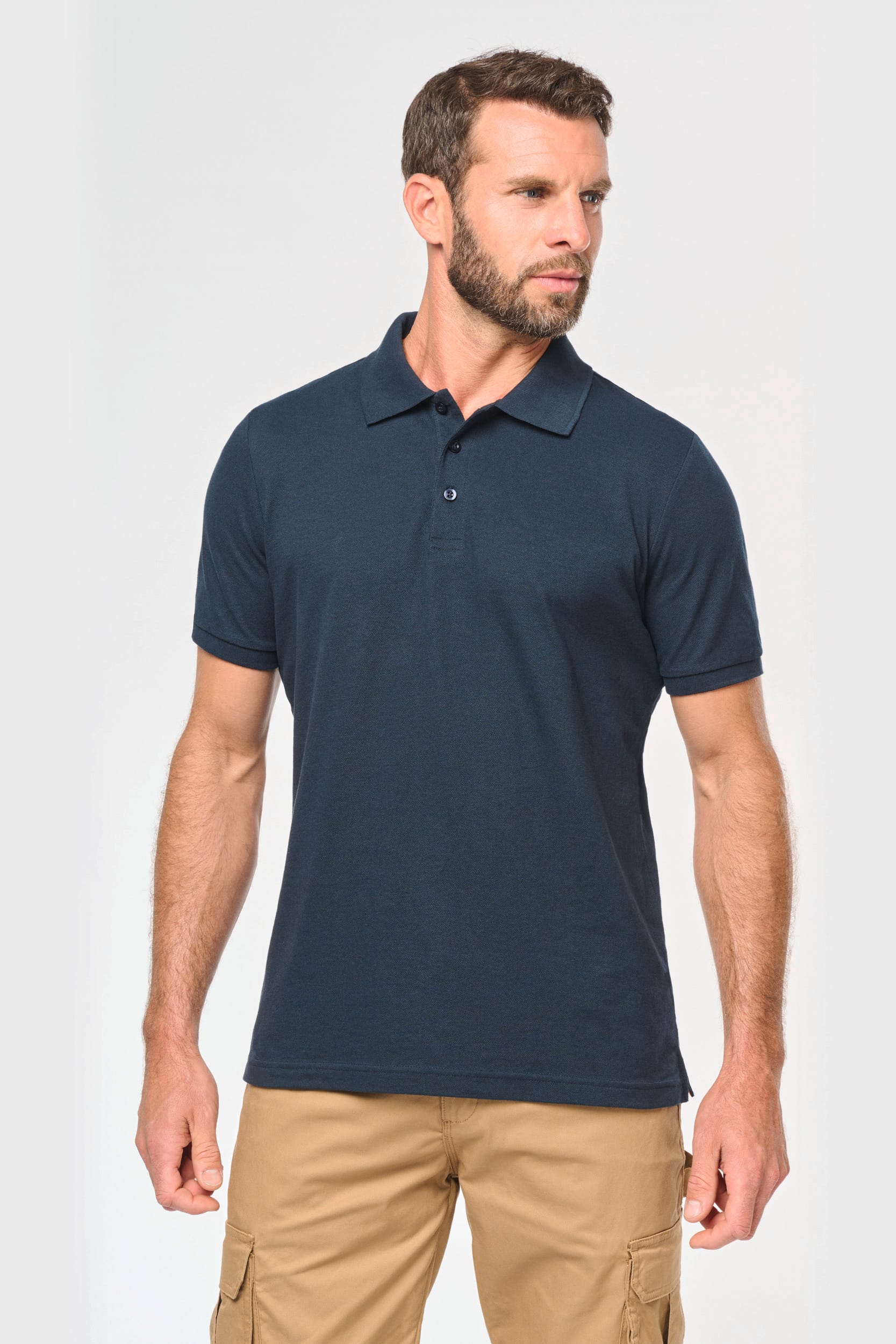Polo écoresponsable homme