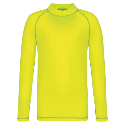 T-shirt technique à manches longues avec protection anti-UV enfant