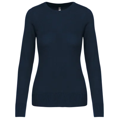 Pull col rond femme