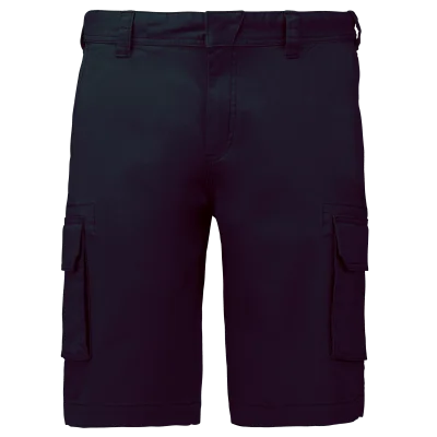 Bermuda multipoches homme