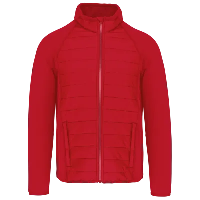 Veste sport bi-matière unisexe