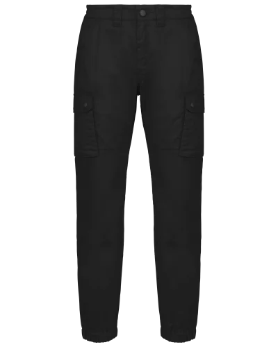 Pantalon cargo unisexe avec bas élastiqué