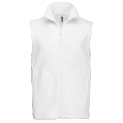 Bodywarmer micropolaire homme