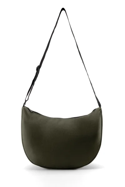 Sac bandoulière demi-lune écoresponsable