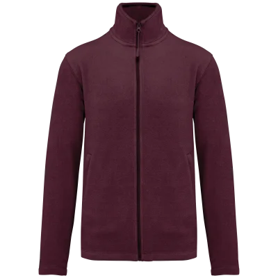 Veste micropolaire zippée homme