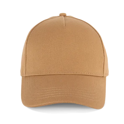 Casquette en coton bio 5 panneaux - K-up Gold Label