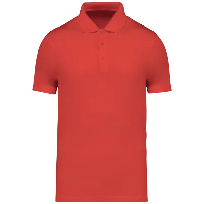 Polo en jersey écoresponsable homme