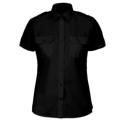 Chemise pilote manches courtes femme