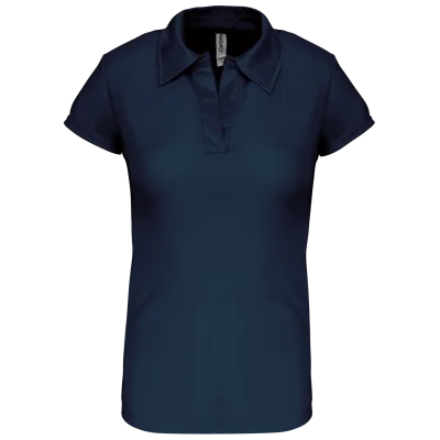 Polo sport manches courtes femme