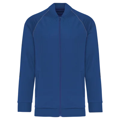 Veste de survêtement zippée avec liseré unisexe