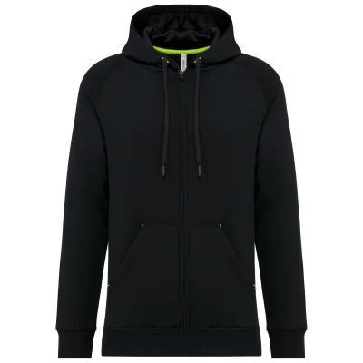 Veste zippée à capuche unisexe
