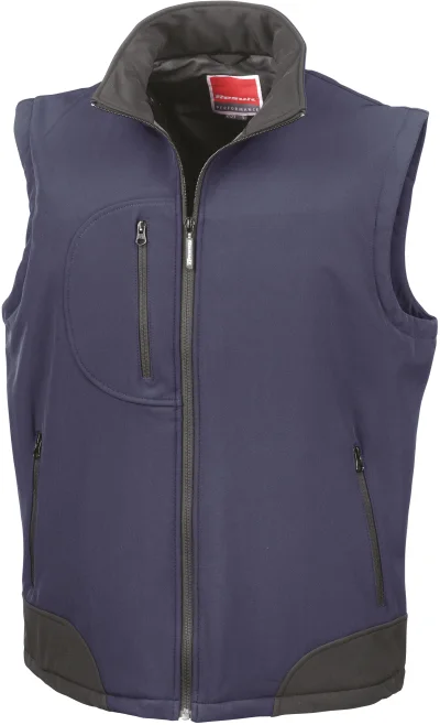 Bodywarmer softshell