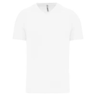 T-shirt de sport manches courtes col v homme
