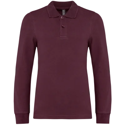 Polo manches longues enfant
