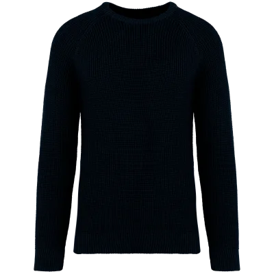 Pull écoresponsable à grosses mailles homme