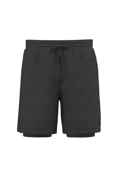 Short 2-en-1 avec sous-short intégré pour homme