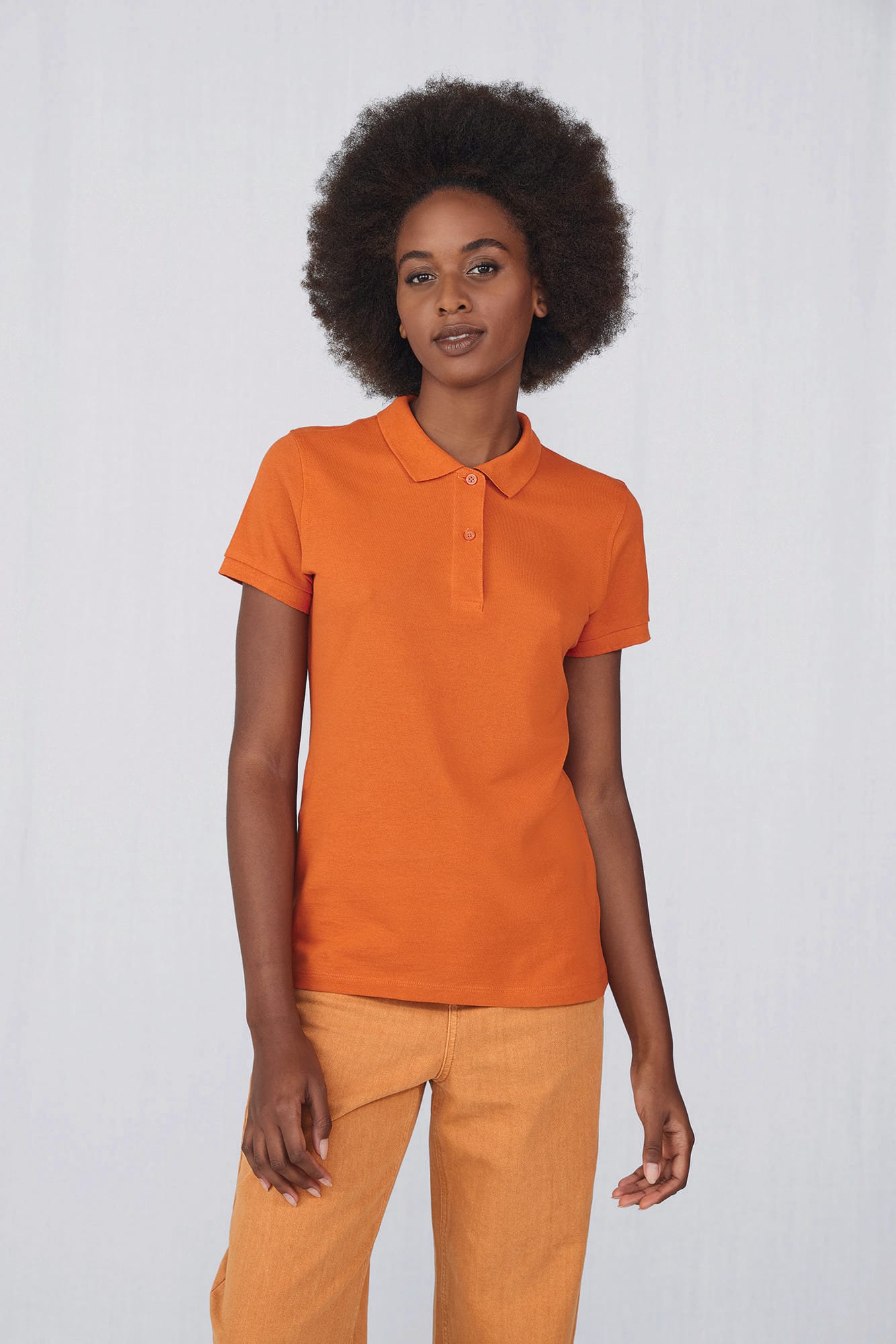 Polo bio femme