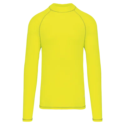 T-shirt technique à manches longues avec protection anti-UV unisexe
