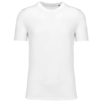T-shirt col rond manches courtes unisexe