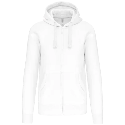 Sweat-shirt zippé capuche homme
