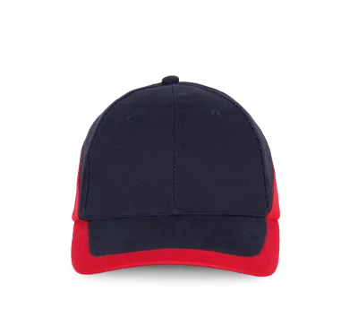 Racing - Casquette bicolore 6 panneaux