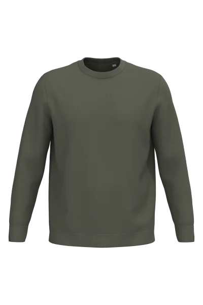 Pull écoresponsable à col rond homme