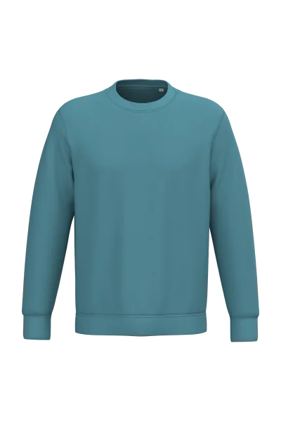Sweat-shirt écoresponsable à col rond unisexe