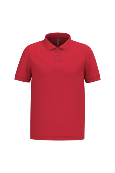 Polo piqué manches courtes homme