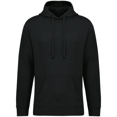 Sweat-shirt écoresponsable à capuche à épaules tombantes French Terry unisexe