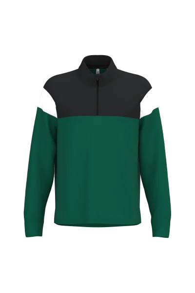 Sweat d'entrainement 1/4 zip unisexe