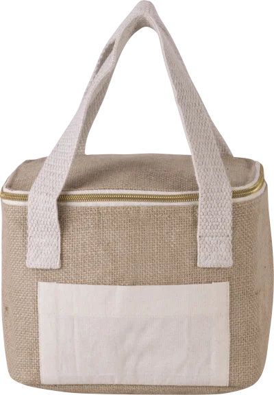 Sac isotherme en jute - petit modèle