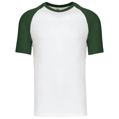 Baseball > T-shirt bicolore manches courtes