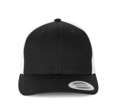 Casquette Trucker modèle rétro - 6 panneaux