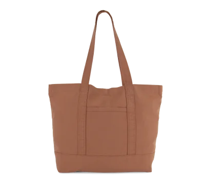 Grand sac shopping à poche latérale