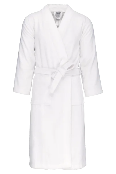 Peignoir col kimono