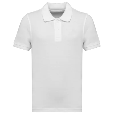 Polo écoresponsable maille piquée enfant