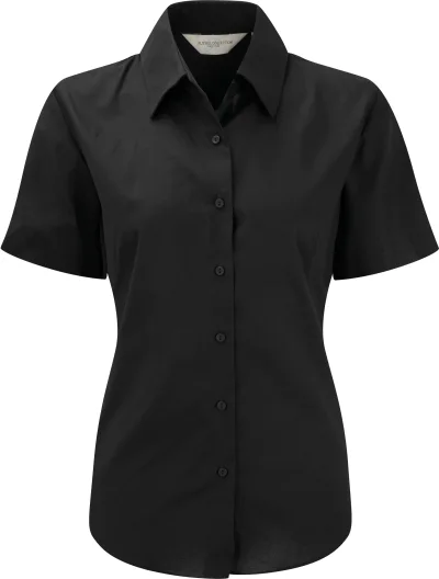 Chemise femme manches courtes Oxford