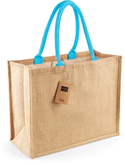 Sac shopping classique en jute