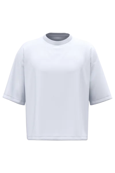 T-shirt écoresponsable boxy à épaules tombantes homme