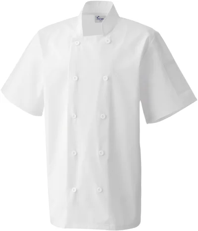 Veste de cuisine manches courtes