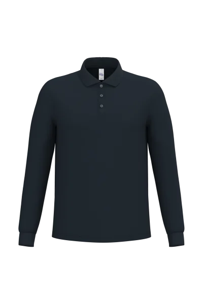 Polo piqué LSL homme