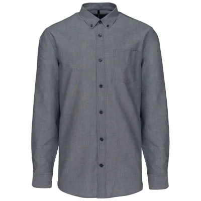 Chemise Oxford manches longues