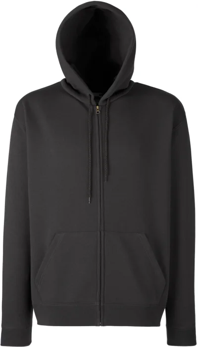 Sweat-shirt homme zippé capuche Premium (62-034-0)