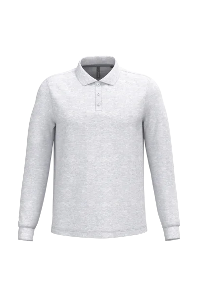 Polo manches longues homme