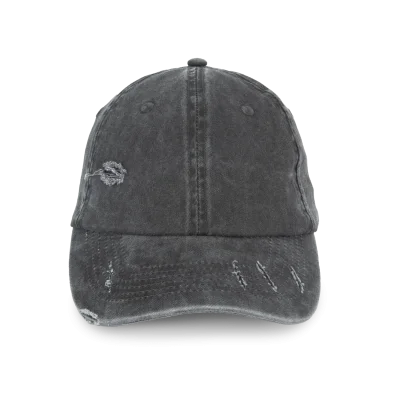 Casquette écoresponsable effet déchiré unisexe