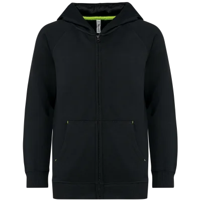 Veste zippée à capuche enfant
